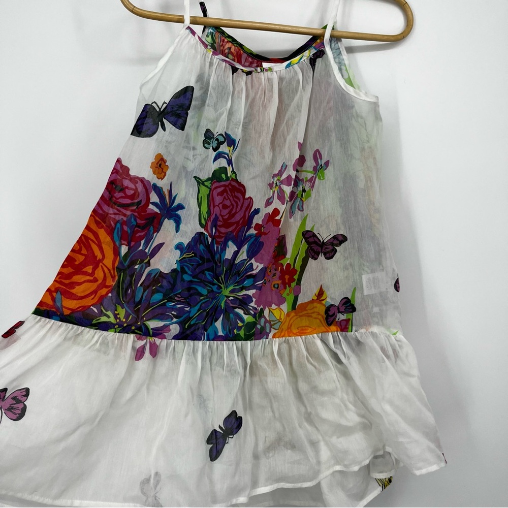 Milly Minis Butterfly and Flower Coverup, 10Y
